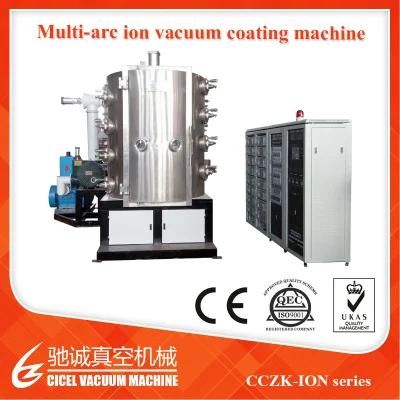 Nice Golden, Rose Gold, Black, Blue, Rainbow Color PVD Vacuum Coating Machine/Plating Machine/Film Coating Equipment