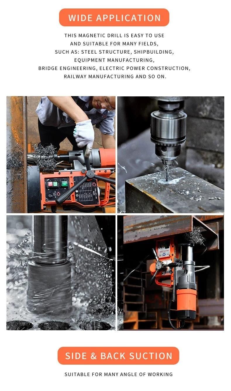 Xd-23A* Adjustable Speed Twist Drill 1400W/23mm/13000n Magnetic Drill Press Professional Manufacturer Magnetic Drill