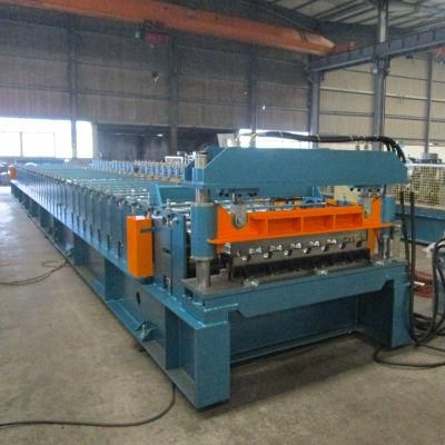 914 Floor Automatic Floor Deck Working Line Floor Decking Panel Steel Roll Forming Machine