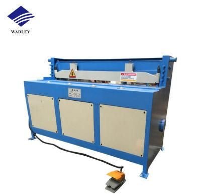 1300mm Manual Sheet Metal Small Guillotine Electric Shearing Machine