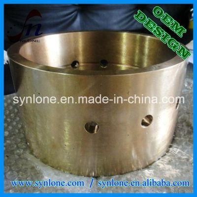 Custom Bronze / Brass Bushing with CNC Machining