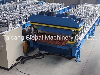 High Speed Color Steel Galvanized Glazed Roof Tile Corrugated Tile IBR Sheet Roll Forming Machine