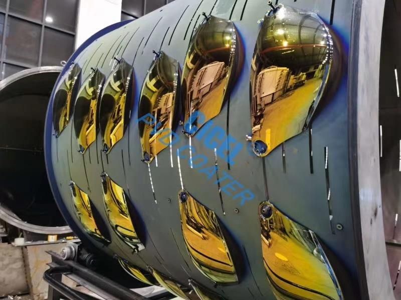 Cicel Horizontal Helmet Masks PVD Vacuum Coating Machine