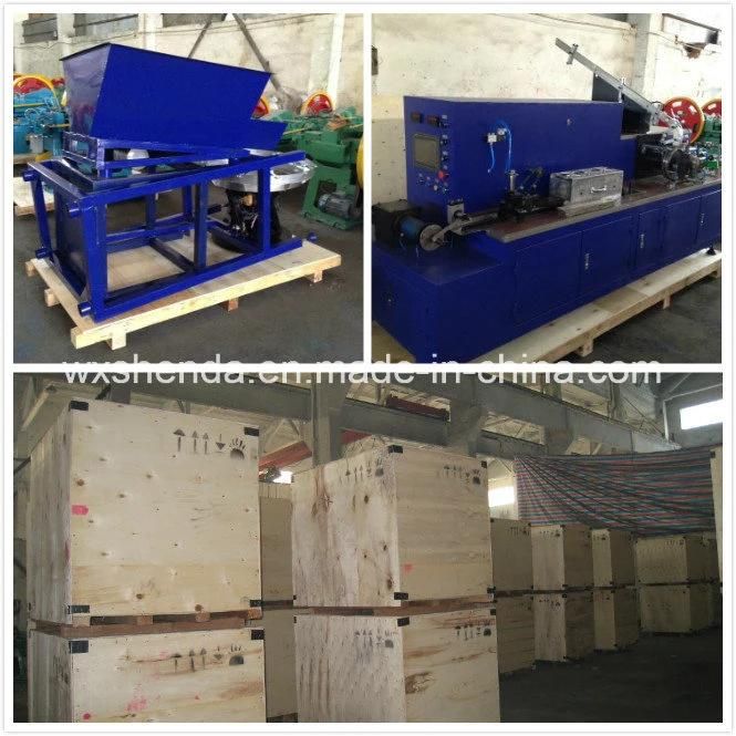 High Speed PLC Control Roofing Coil Nail Collecting Machine