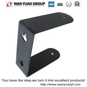 OEM Precision Carbon Steel Bending Black Stamping Bracket