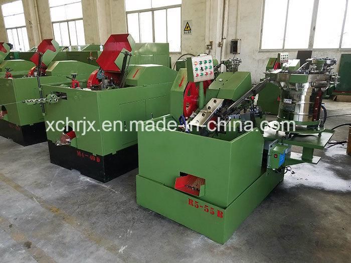 Full Cover Screw Header Metal Forging Machine, Screw Bolt Threading Machine