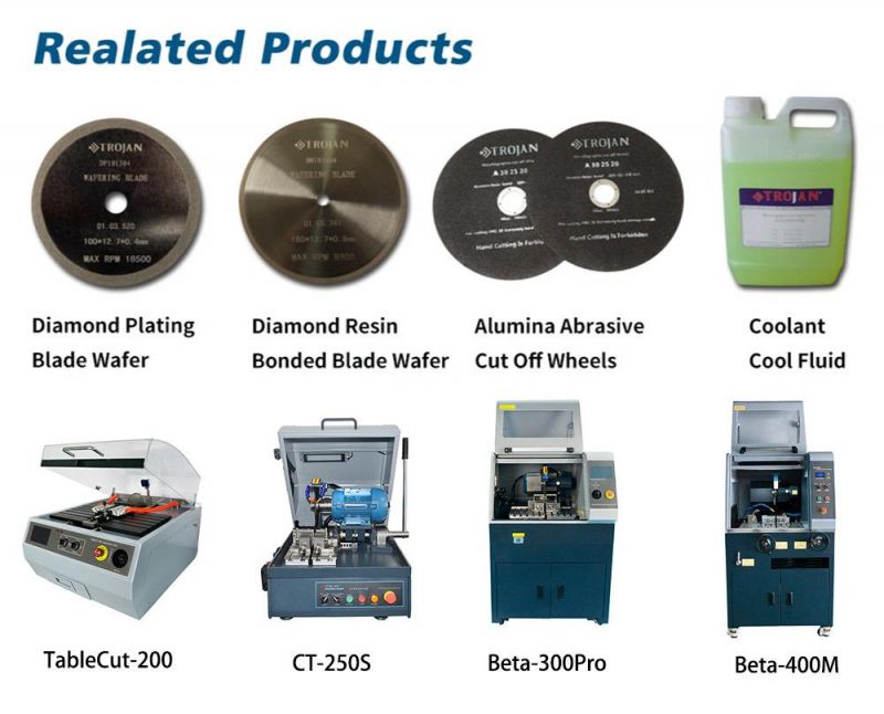 CT 250 Manual Metallographic Abrasive Saw Cutter Made in China