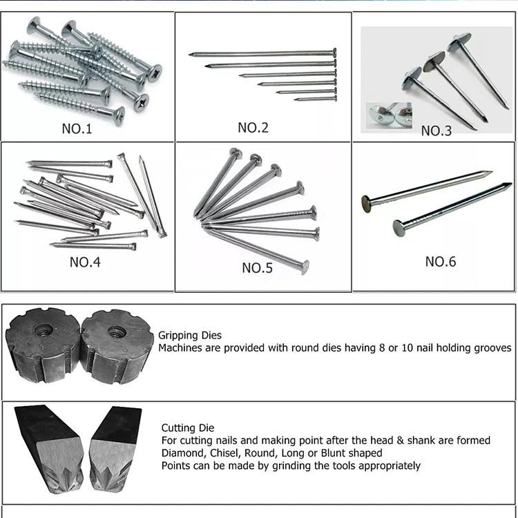 High Speed Automatic Wood Nail Making Machine