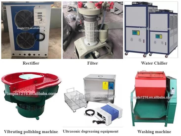 Full-Automatic Electroplating Machine with PLC System for Matel Plating