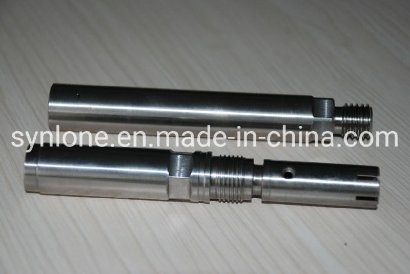 OEM Custom Precision Stainless Steel Motor Shaft Machining Parts with Heat Treatment