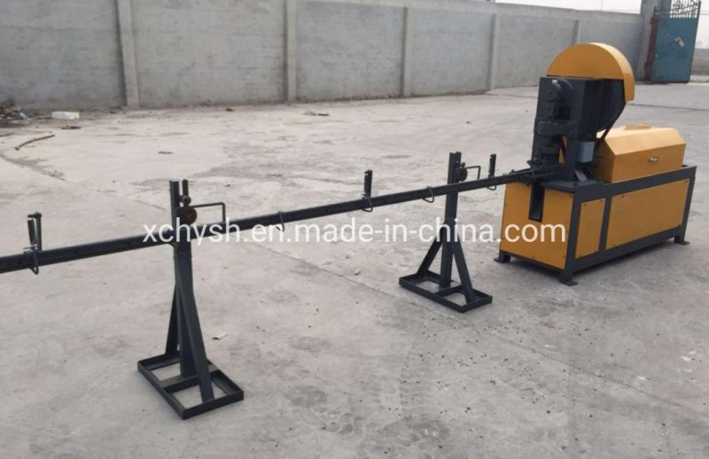Zero-Error Mechanical Wire Straightening and Cutting Machine