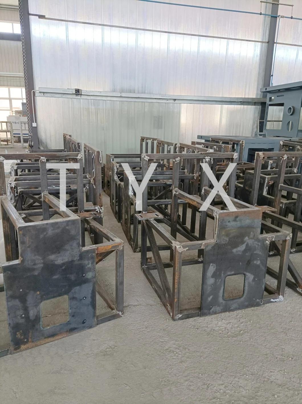 China Factory Welding Steel Structure Part, OEM Custom Machinery Frame Part Processing Metal Machining Spare Part