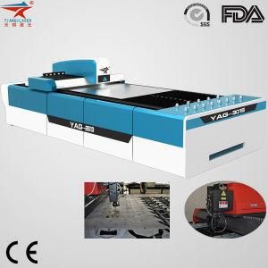 CNC YAG Laser Cutting Machine for 12mm Mild Steel (GN-CY3015-850)