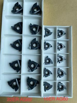 11IR A60 Carbide Inserts Internal Tungsten Threading Inserts for Turning Tool Holders