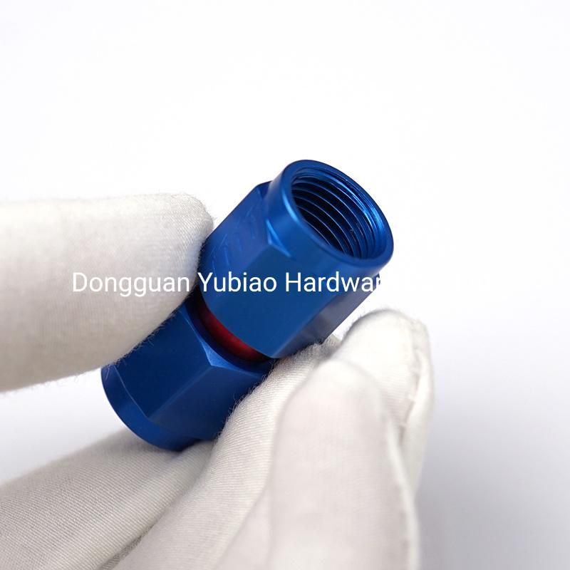 CNC Turning Machined Aluminum Tube Red Anodized Car Tube