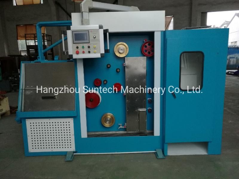Enamelling Good Quality High Speed Fine Copper Wire Drawing Machine with Annealing
