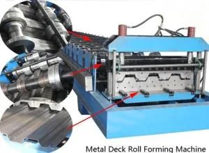 Metal Floor Decking Roll Forming Machine