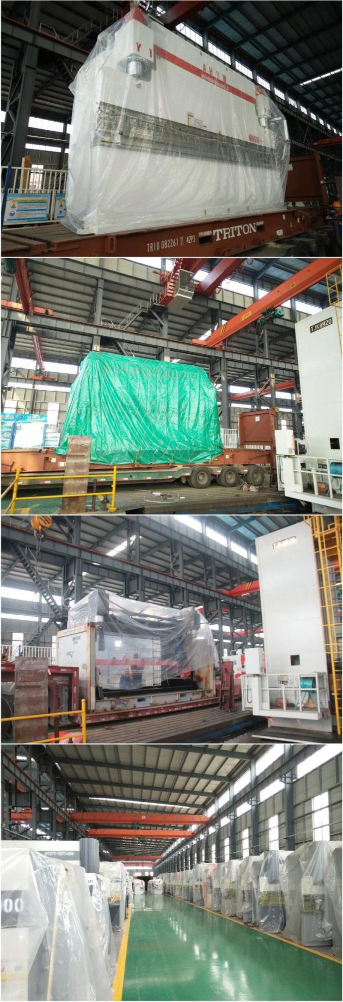 Elevator Industry with Large RAM Stroke Machine for Ssab Hardox Steel