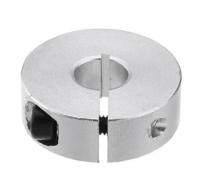 Hot Sell Round Aluminium Alloy Linear Rail Shaft Stop Collar Shaft CNC Parts
