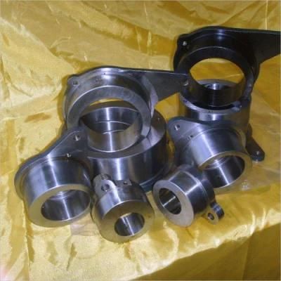 Machined Steel Bushing with Welded Flange