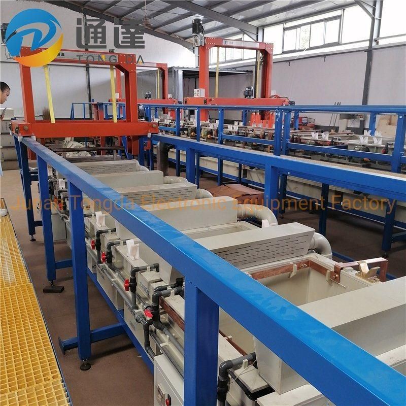 Racking Jigging Elelctroplating Machine for Anodizing From Linyi Shandong