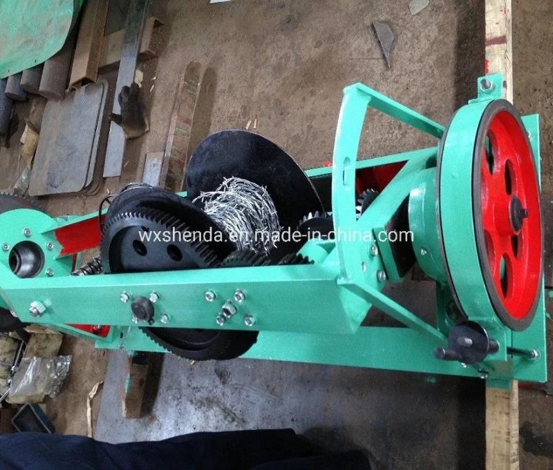 Barbed Wire Netting Making Machine