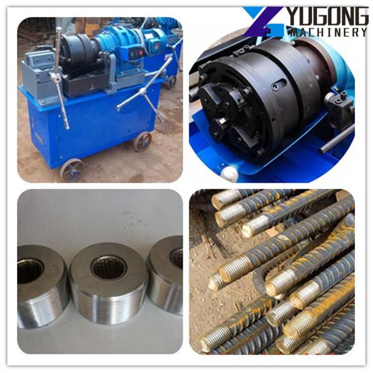 Automatic Hydraulic Steel Rebar Screw Forming Thread Rolling Machine with Blade and Coupler