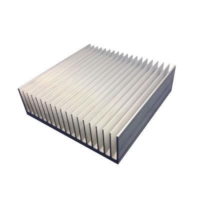 High Power Dense Fin Aluminum Heat Sink for Radio Communications and Apf and Welding Equipment and Svg and Power and Electronics and Inverter