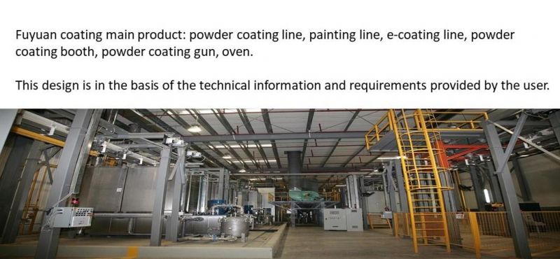 New Design Full Automatic Metal Workpiece Powder Coating Line for Aluminum Profile
