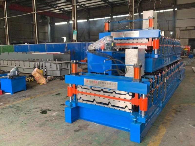 Good Price Steel Roof Plate Iron Sheet Tiles Cold Roll Forming Making Machine for Roof Panels