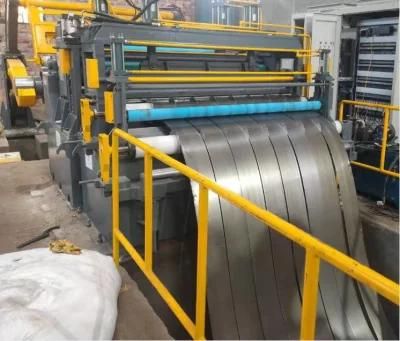 Cold Rolled Galvanized Slitting Line Machine with Double Heads Station