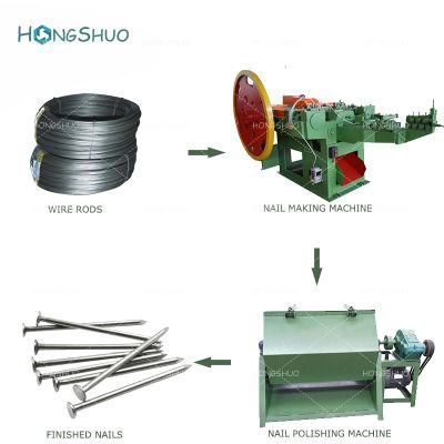 Latest Updated Iron Steel Round Nail Making Machine for Wood Nails