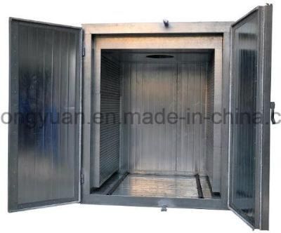 Powder Coating Curing Oven with 3.8m Long and Diesel Burner