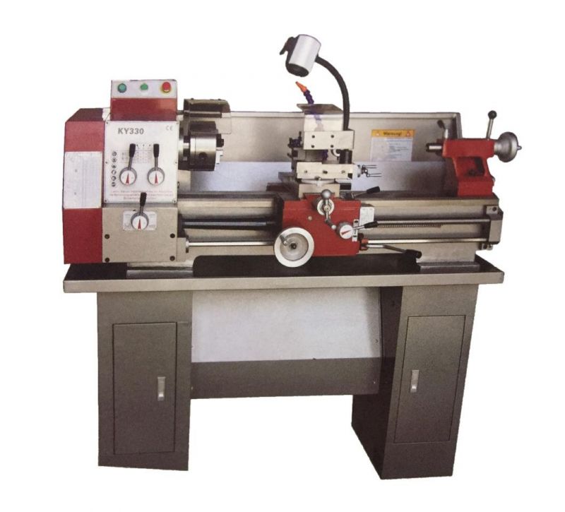 1 Year Warranty High Efficient Hobby Metal Lathe Machine (KY330)