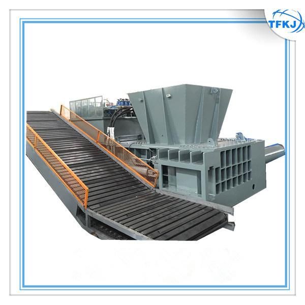 Complete Production Line 400t Hydraulic Automatic Waste Aluminum Baling Machine