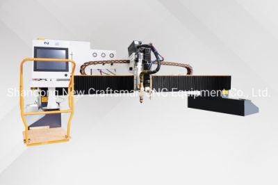 Double Driver Gantry Type Metal Plasma Cutter Machine With100A 200A 300A 400aplasma Powe