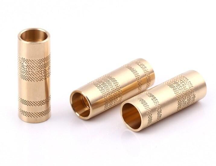 High Precision Copper Knurl CNC Machining Parts