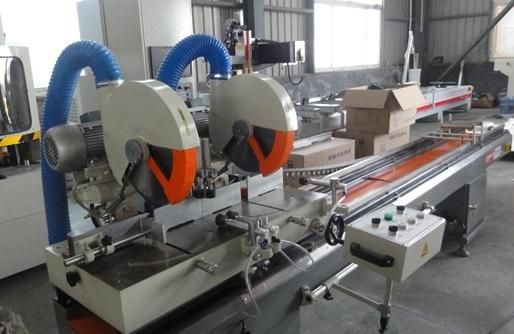 UPVC /PVC Profile Double Mitre Cutting Saw