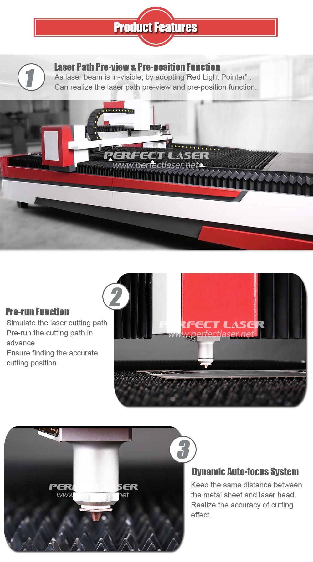 Hot Sale 1000W Cut Metal Material Metal Laser Cutting Machine