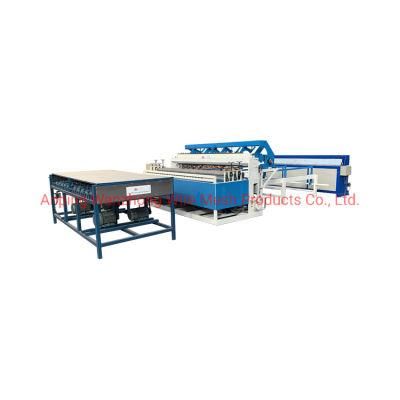 Fully Automatic Construction Welded Iron Wire Mesh Fence Panel Machine