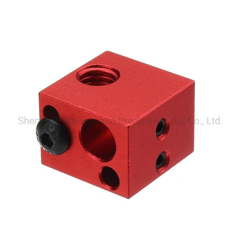 Custom Aluminum Sleeve Parts CNC Milling Machining Color Anodized