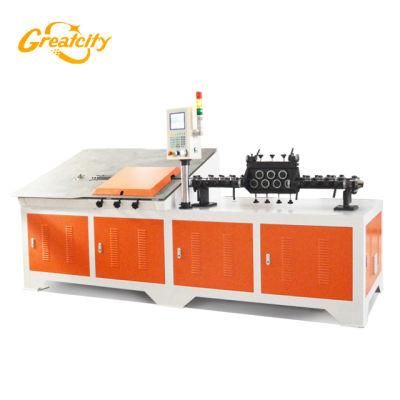 Automatic CNC 2D Wire Bending Machine Processing 2-6mm Iron Wire