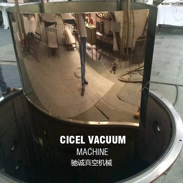 Cicel Large Size Stainless Steel Coffee Table Frame and Stands Titanium Gold PVD Plating Machine