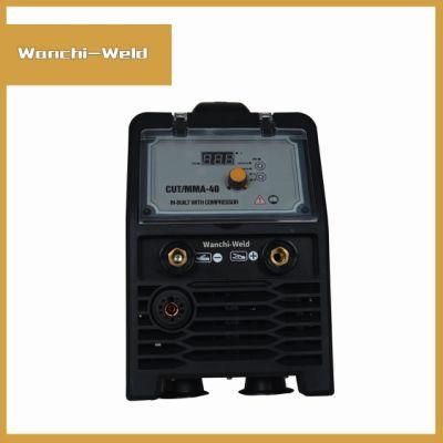 Cut40 DC 230V Mini Inverter Air Plasma Cutter IGBT Un-Touch Cutting/Welding Machine