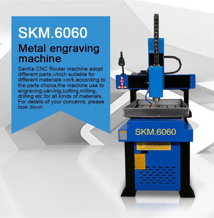 Global Hotsell Skm-6060 Metal Mould CNC Engraving Machine