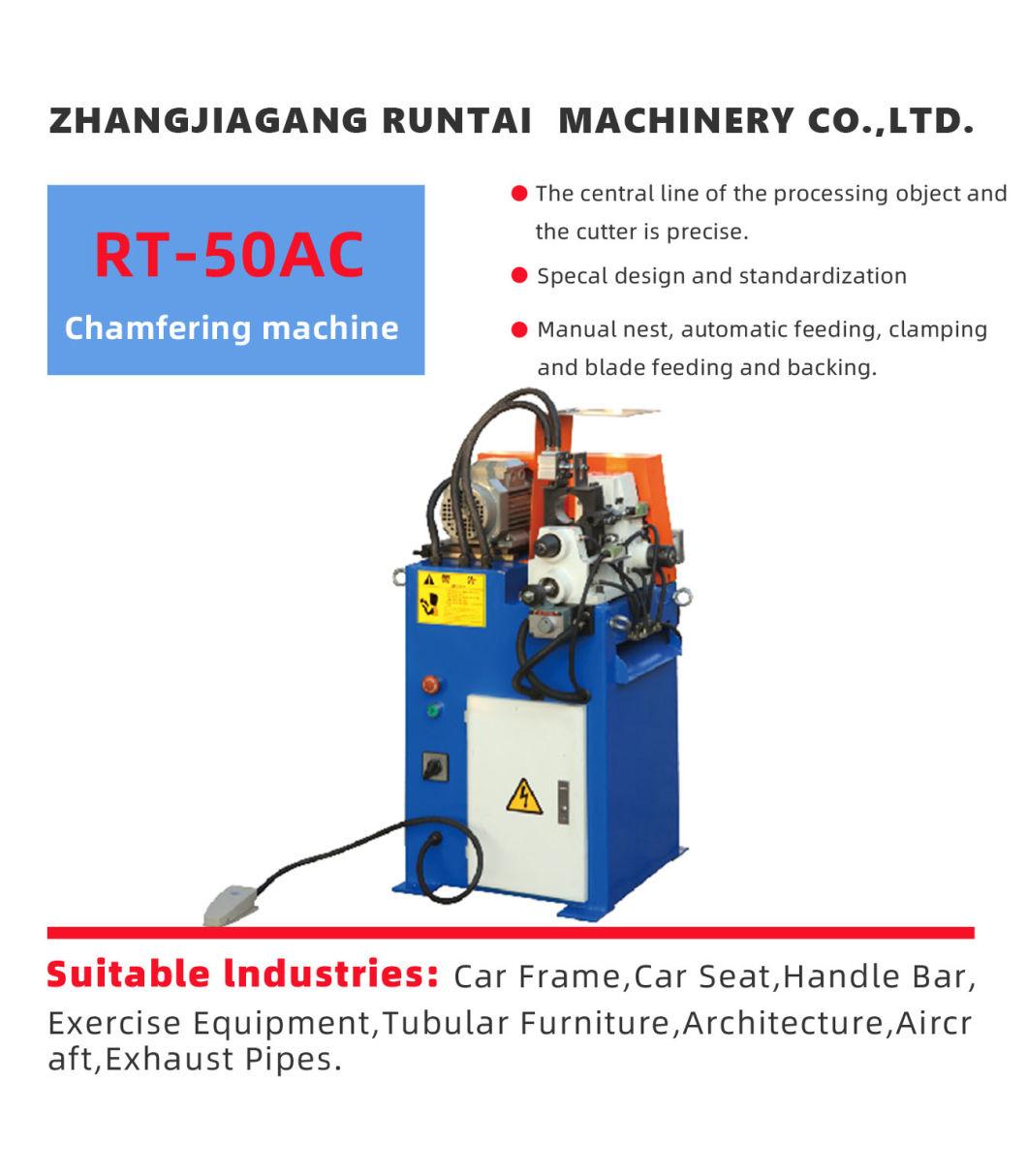 Automatic Hydraulic Single End Pipe Bevel Machines for Tube Metal Rod Chamfering