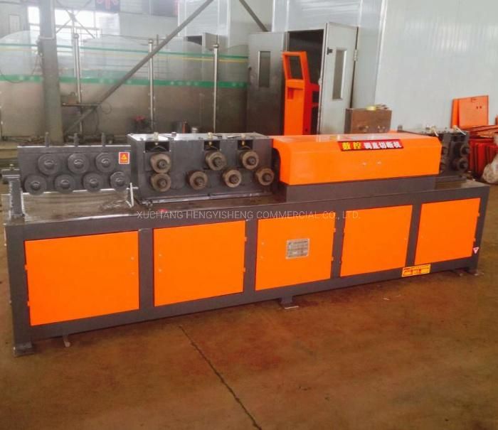 Hydraulic Rebar, Steel Wire Straightening and Cutting Machine