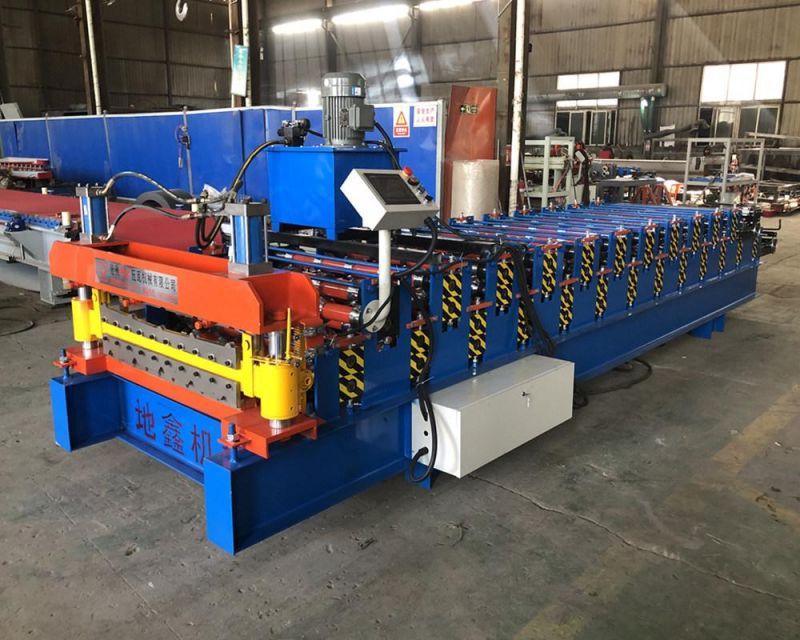 Save Space Double Layer Industrial Roofing Roll Forming Machine