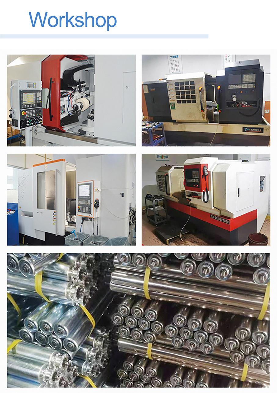 OEM High Quality Precisely CNC Machining Metal Conveyor Roller