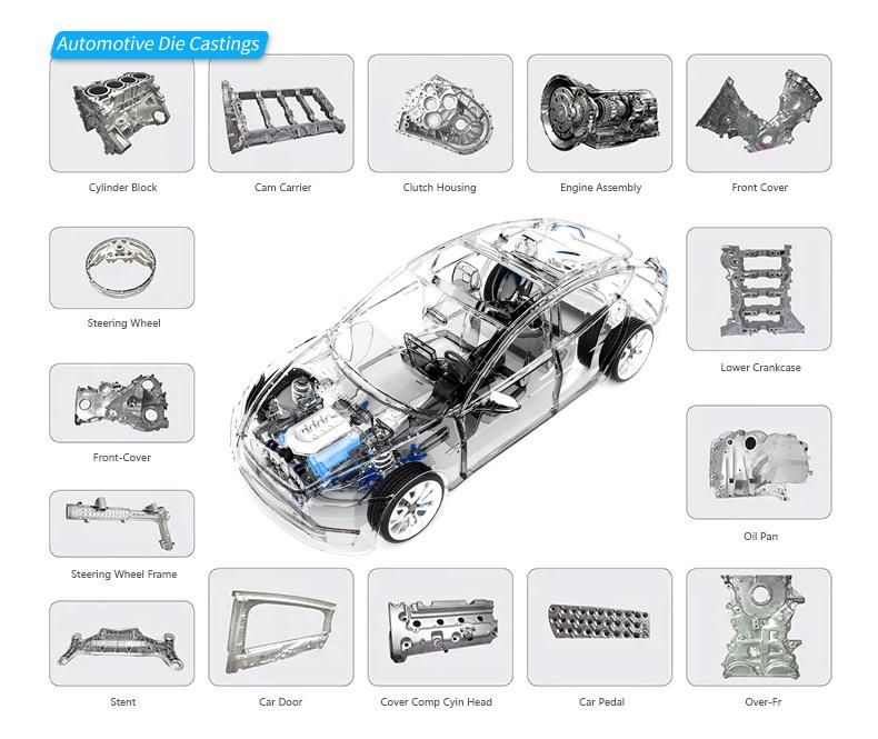 German Hydraulic Valve Vacuum Machine Price Rotor Aluminum Die Casting